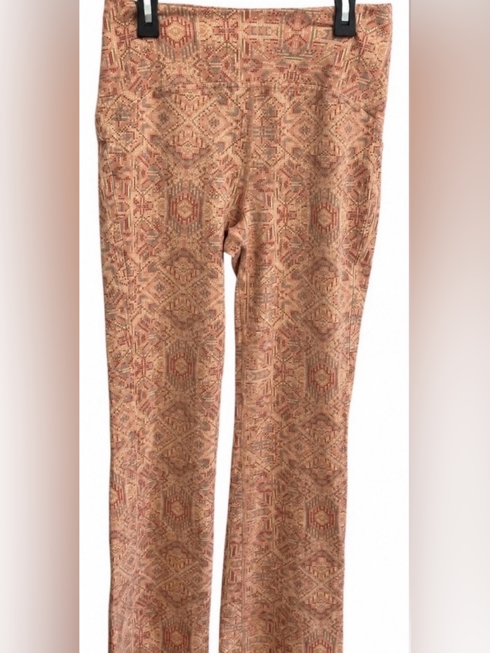 PrAna Woman’s Medium Hemp Organic Cotton Boho Geometric Boot Cut Pants 🧡Like New